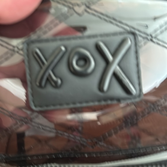 Betsy Johnson clear black backpack - Picture 8 of 9